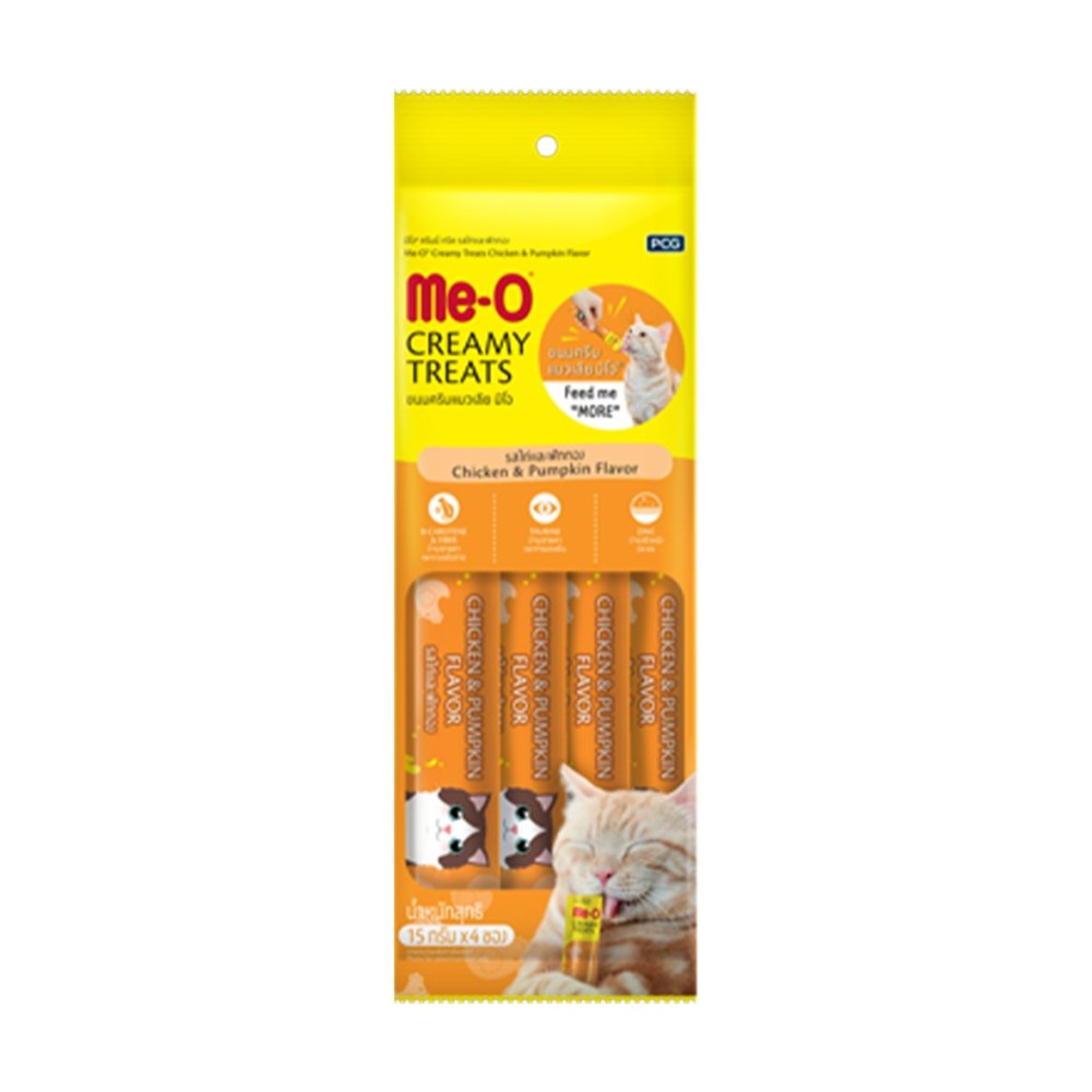 Me-O All Life Creamy Treat Chicken & Pumpkin Flavor