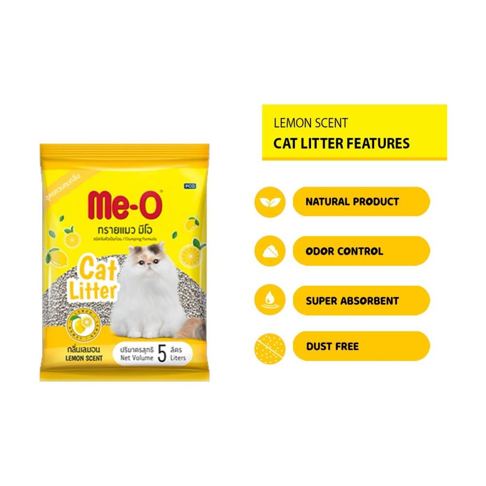 ME-O CAT LITTER LEAMON