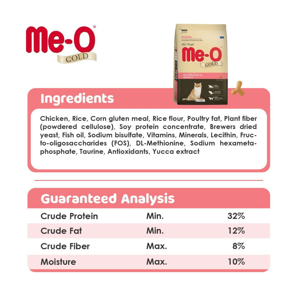 Me-O Gold | Indoor | Dry Cat Food