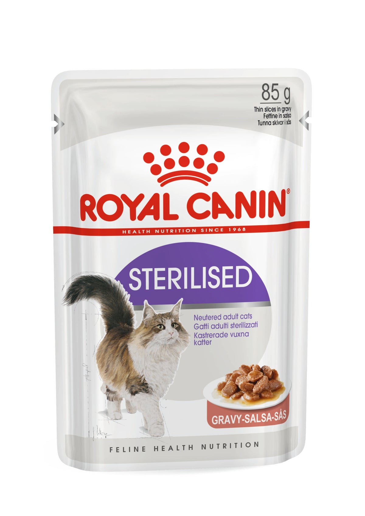 Royal Canin- Sterilised Gravy Wet Food For Cat