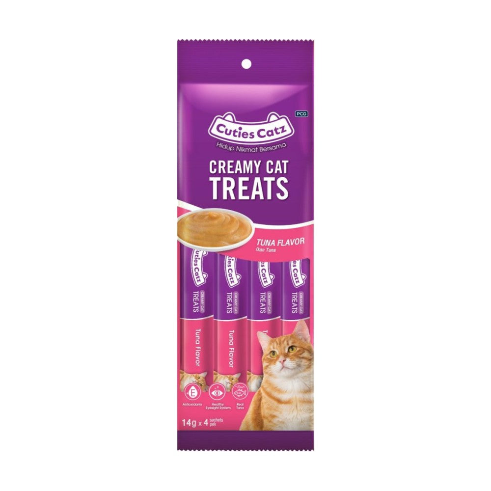 Cuties Catz All Life Stages Creamy Wet Cat Food Tuna Flavor