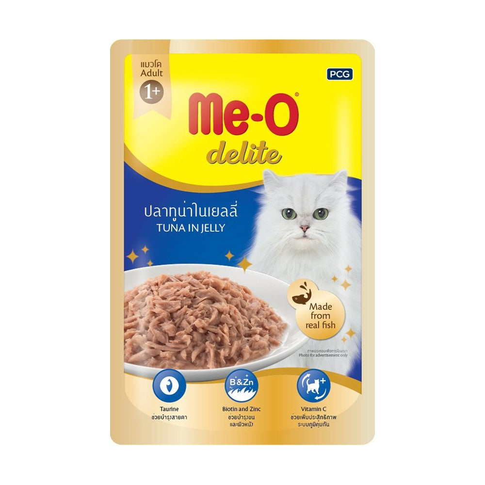 ME-O DELIGHT POUCH TUNA IN JELLY