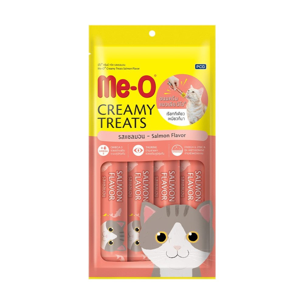 Me-O All Life Stages Creamy Treats Salmon Flavor