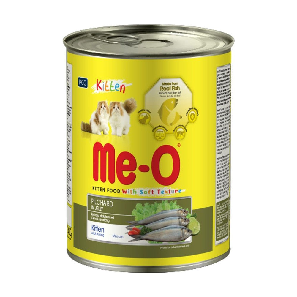 Me-O Wet Cat Food Pilchards in Prawn Jelly Kitten