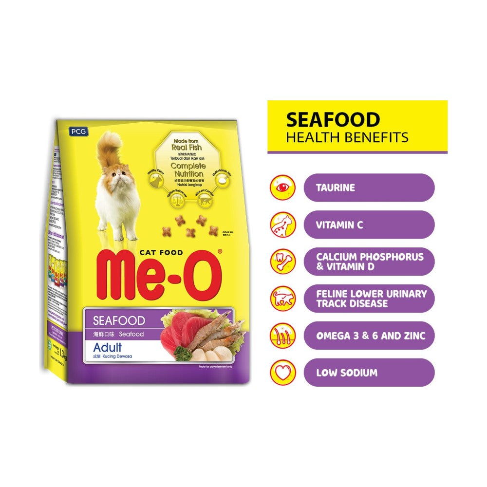 ME-O ADULT CAT FOOD SEA FOOD FLAVOUR