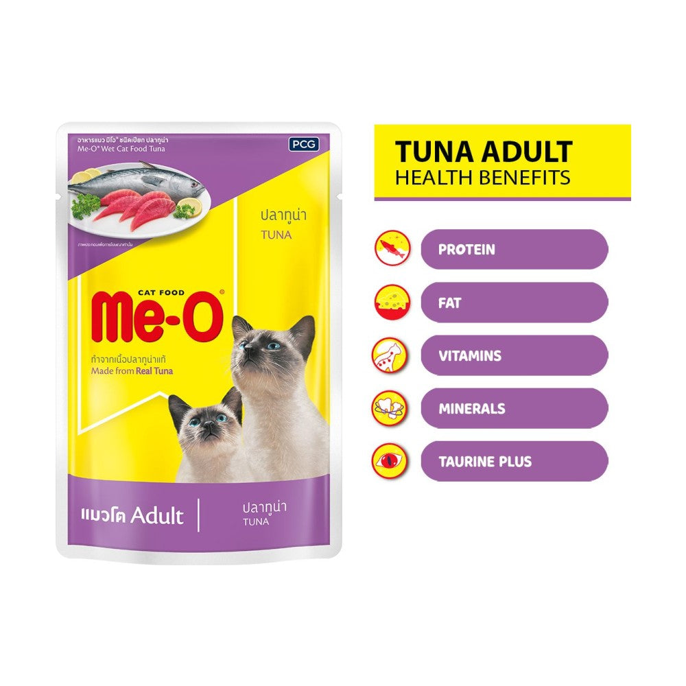 ME-O ADULT CAT FOOD TUNA FLAVOUR