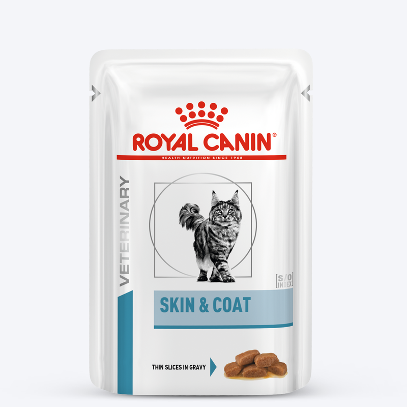 Royal Canin - Skin & Coat Wet Food For Cat  pouch
