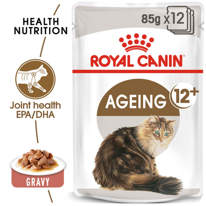 Royal Canin - Ageing 12+ Gravy Wet food for Cat