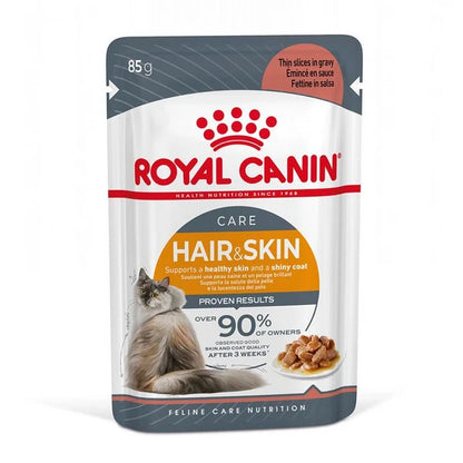 Royal Canin -Hair & Skin Care Adult Gravy Cat Wet Food