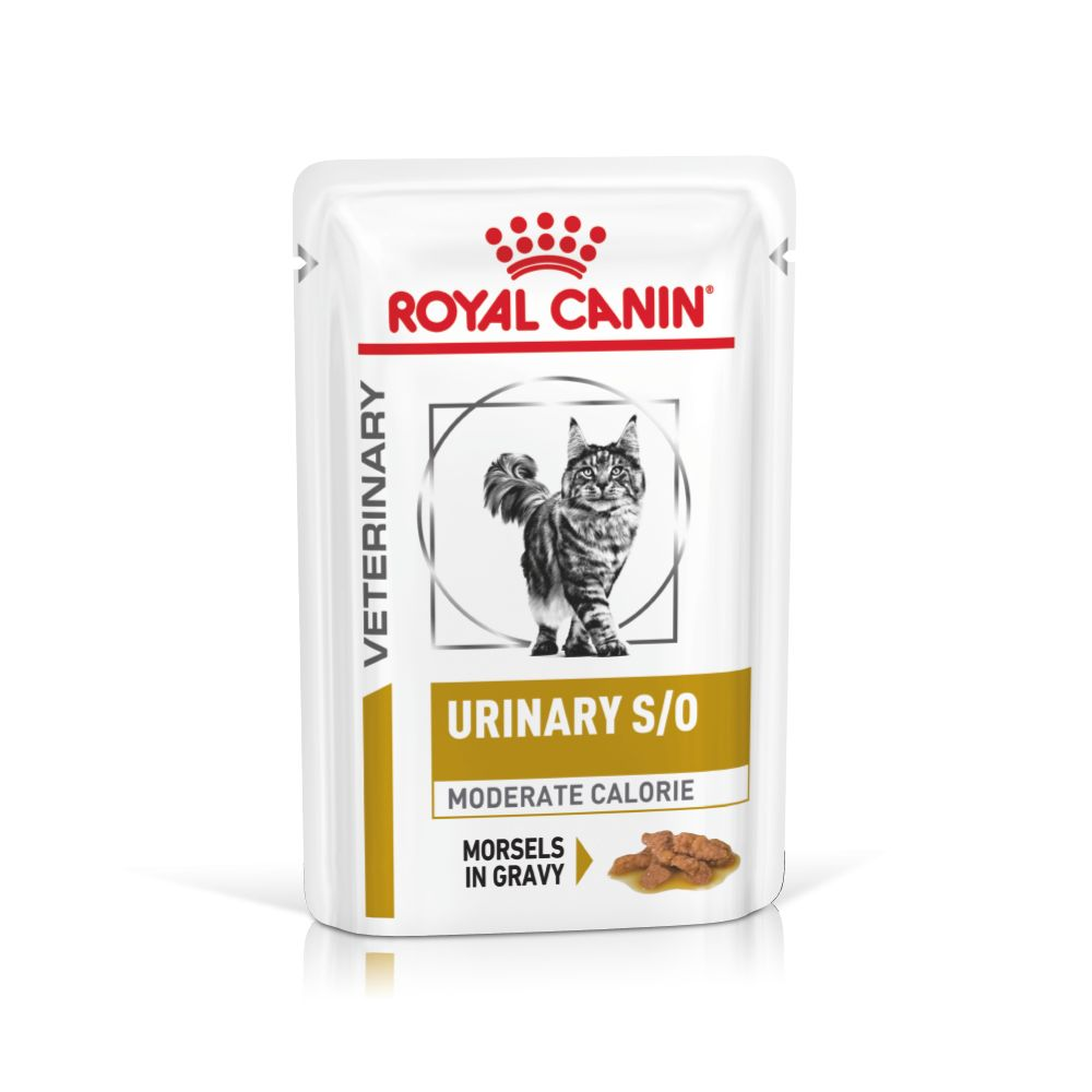Royal Canin-Urinary S/O Moderate Calorie Pouch Wet Food For Cat